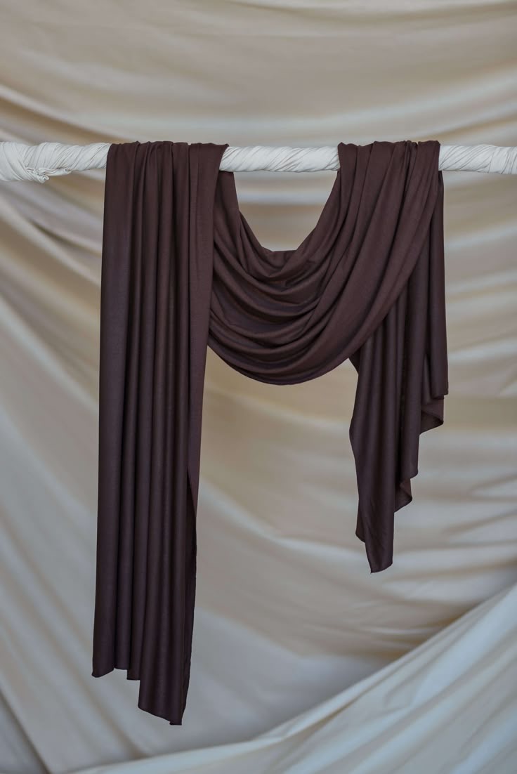 Pashmina kaos coffee