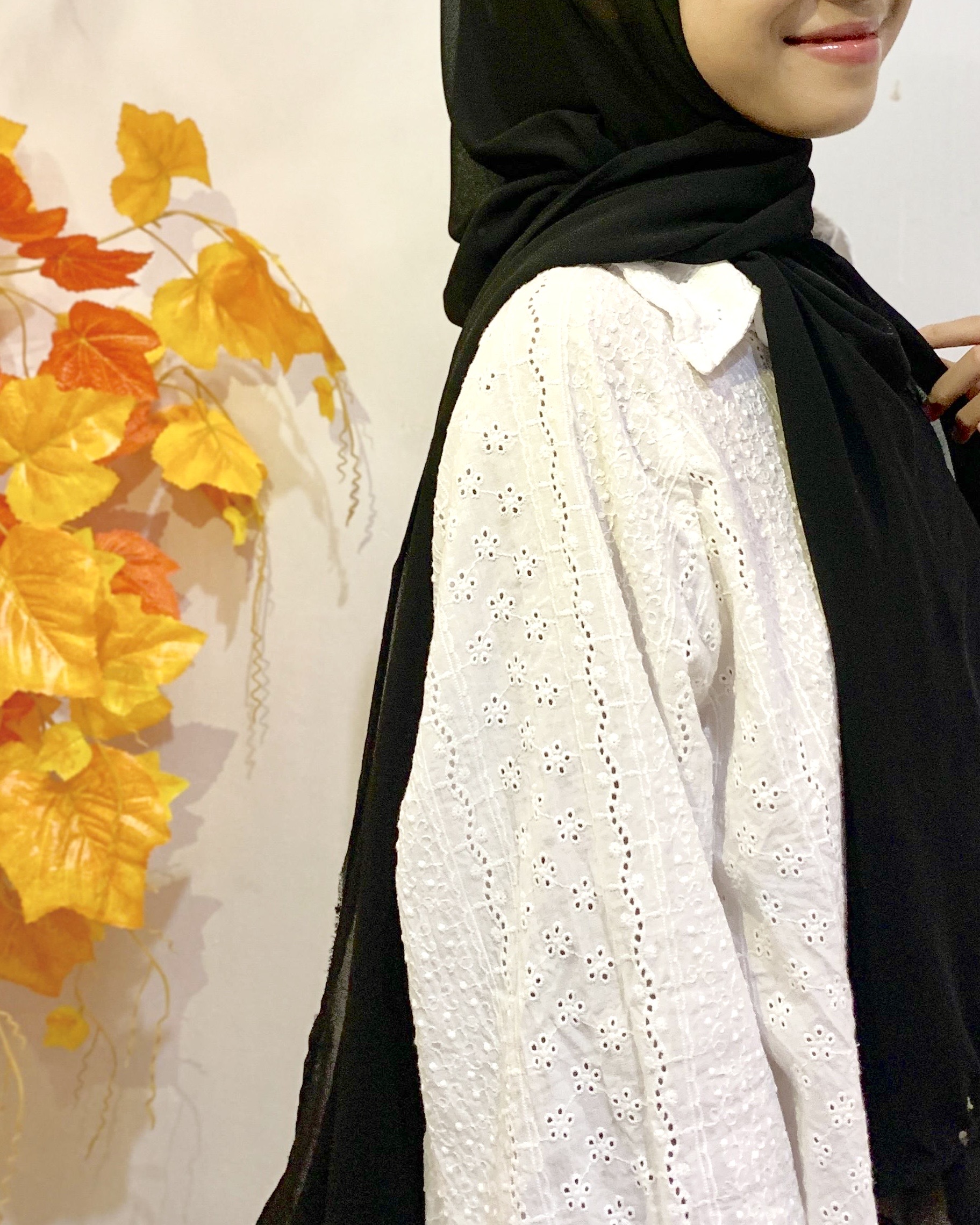 pashmina ceruty hitam 